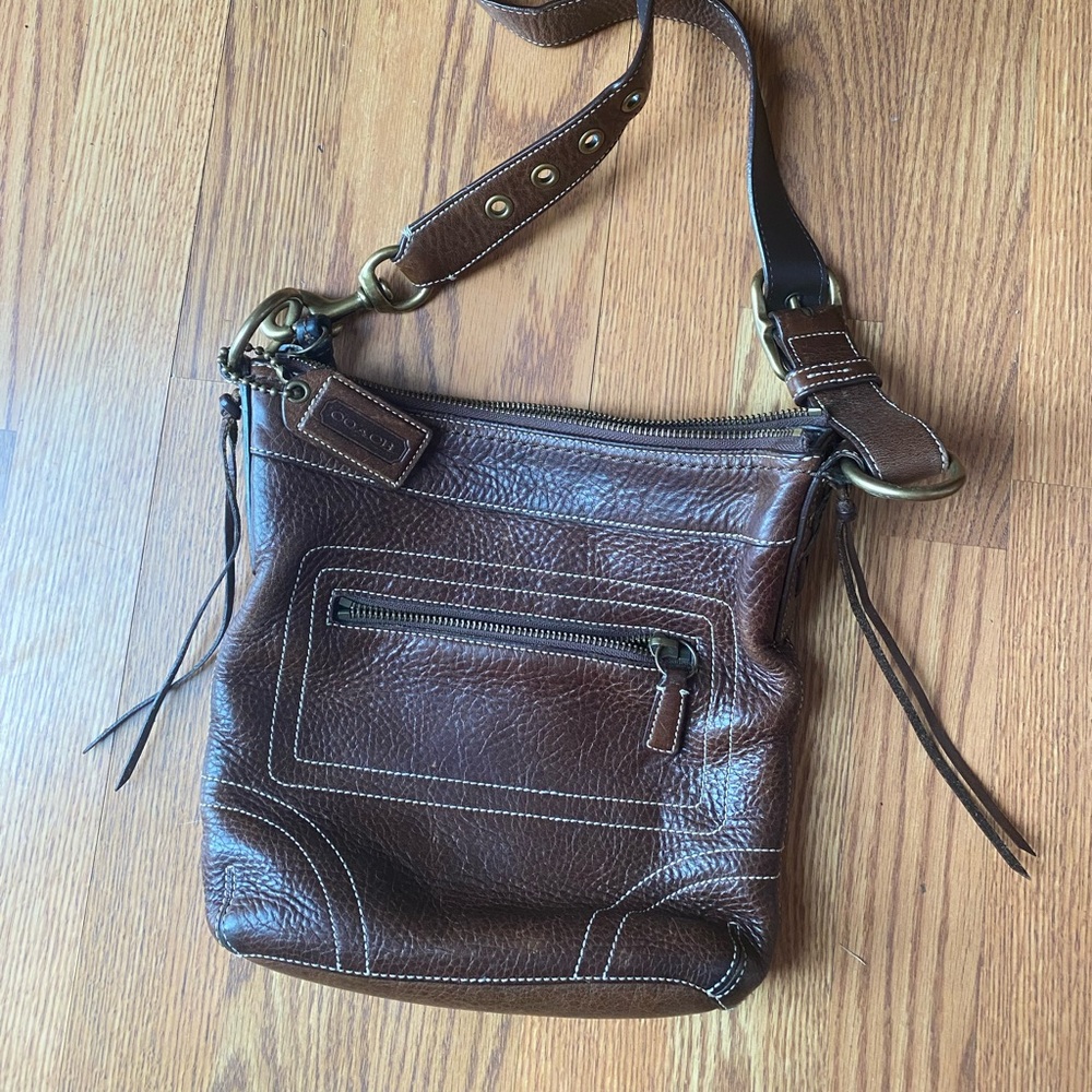 Vintage coach cross body